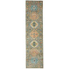 Rug Tribal Pakistan 79x302 Blue-green Burnt Ora
