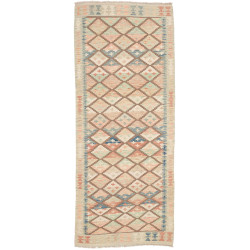 Rug Kilim Afghanistan 84x200 Cream Beige Terrac