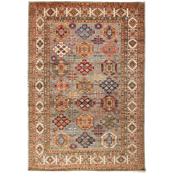 Kazak Fine 210x307 Cm Kazak Fine, Pakistan, Hand-carded Wool