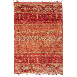 Rug Siva Pakistan 80x117 Red Terracotta