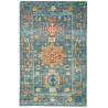 Rug Tribal Pakistan 79x124 Petrol Blue Rust Gol