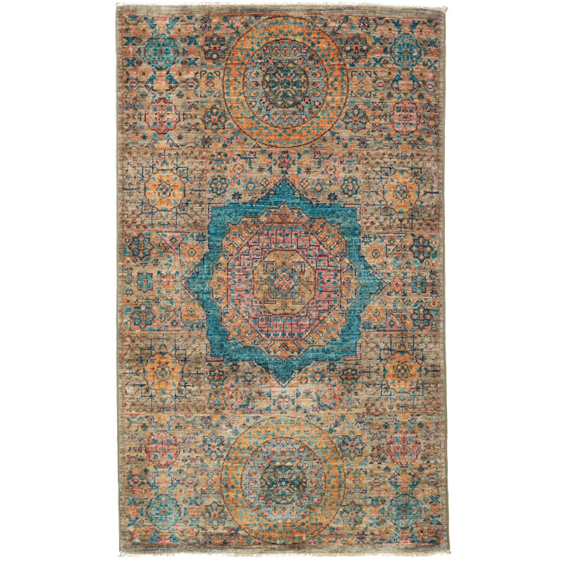 Mamlouk 77x127 Cm Mamlouk Pakistan Hand-carded Wool (warp: