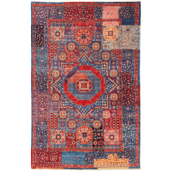 Rug Mamlouk Pakistan 117x179 Red Blue