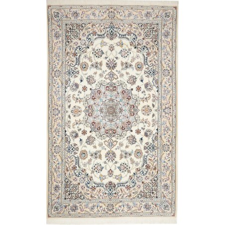 Nain 9la 153x253 Cm Nain 9la, Persia, Hand-spun Wool And