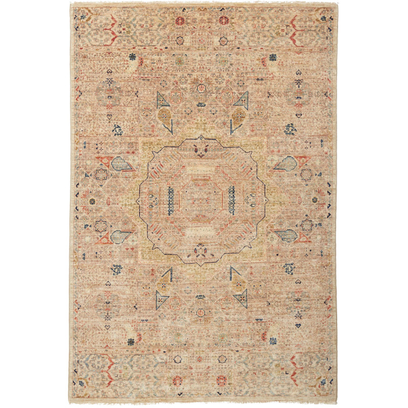 Rug Mamlouk Pakistan 126x188 Beige Terracotta
