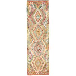 Kilim 84x289 Cm Kilim Afghanistan Hand-carded Wool Cotton