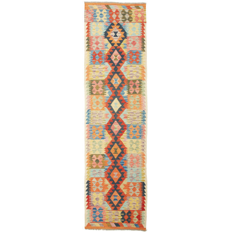 Kilim 78x286 Cm Kilim, Afghanistan, Hand-carded Wool