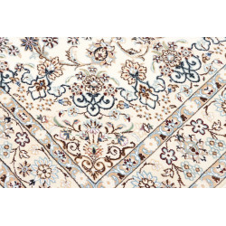 Nain 9la 128x215 Cm Nain 9la, Persia, Lana Cardata A Mano E