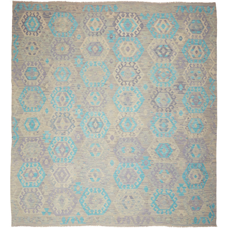 Kilim 262x290 Cm Kilim, Afghanistan, Hand-carded Wool (warp: