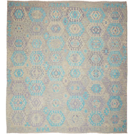Kilim 262x290 Cm Kilim, Afghanistan, Hand-carded Wool (warp: