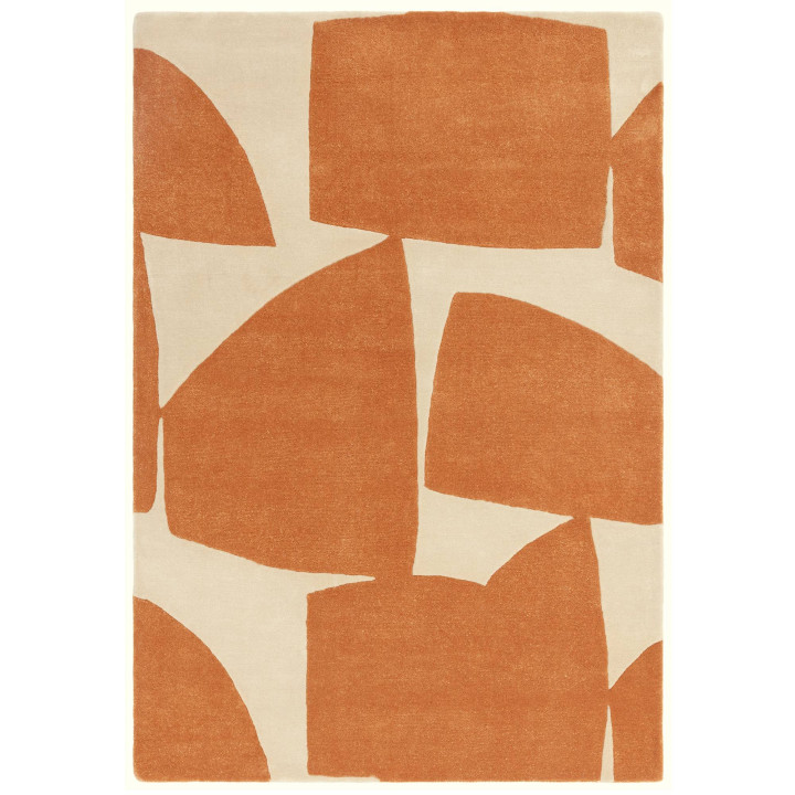 Rug Romy abstract copper beige 200x290 cm
