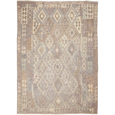 Kilim 212x293 Cm Kilim, Afghanistan, Hand-carded Wool (warp: