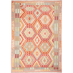 Kilim 211x299 Cm Kilim Afghanistan Hand-carded Wool Cotton