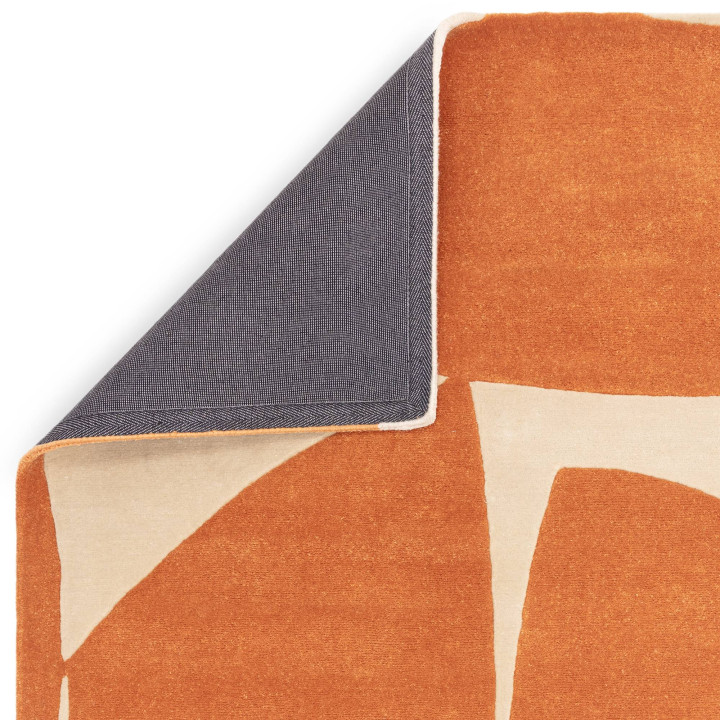 Rug Romy abstract copper beige 200x290 cm