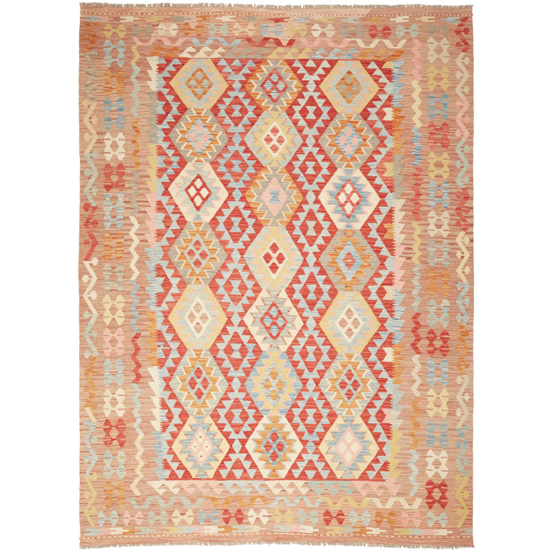 Kilim 212x285 Cm Kilim, Afghanistan, Hand-carded Wool
