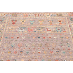 Tappeto Rubin Pakistan 124x194 Grigio-malva Pol