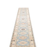 Rug Kazak Afghanistan 65x362 Sky Blue Cream
