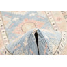 Rug Kazak Afghanistan 65x362 Sky Blue Cream