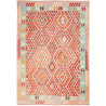 Kilim 197x282 Cm Afghan Kilim, Hand-carded Wool (cotton