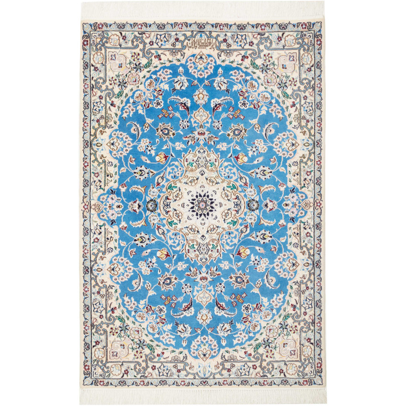 Nain 6la 82x127 Cm Nain 6la, Persia, Hand-carded Wool And