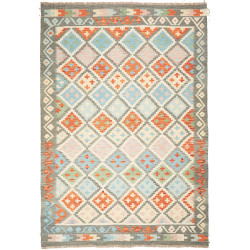 Kilim 208x299 Cm Kilim, Afghanistan, Hand-carded Wool (warp: