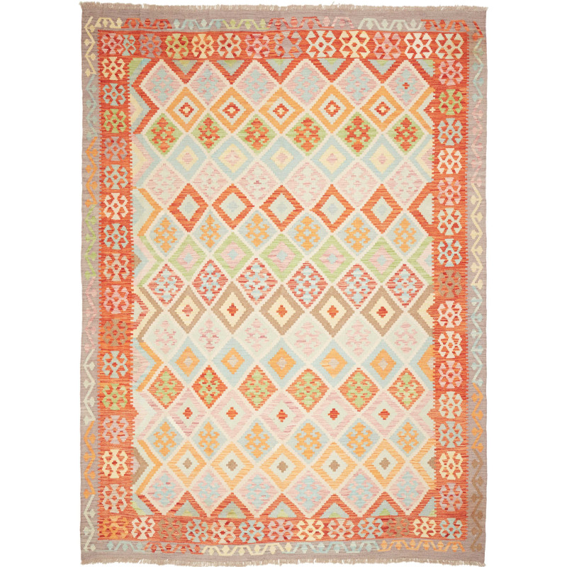 Kilim 216x294 Cm Kilim, Afghanistan, Hand-carded Wool (warp: