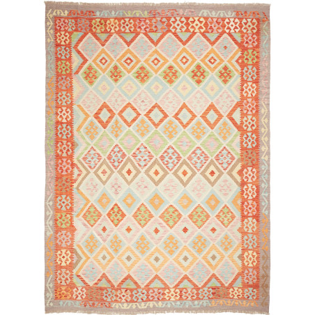 Kilim 216x294 Cm Kilim, Afghanistan, Hand-carded Wool (warp: