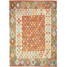 Kilim 207x288 Cm Afghan Kilim, Hand-carded Wool (warp: