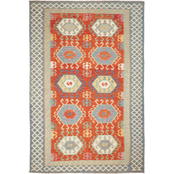 Kilim 206x308 Cm Kilim, Afghanistan, Hand-carded Wool (warp: