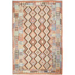 Kilim 202x296 Cm Kilim, Afghanistan, Hand-carded Wool (warp: