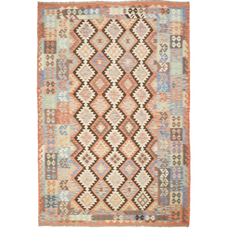 Kilim 202x296 Cm Kilim, Afghanistan, Hand-carded Wool (warp: