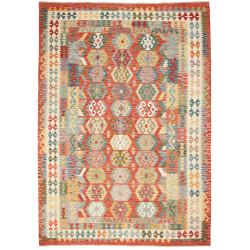 Kilim 209x301 Cm Kilim, Afghanistan, Hand-carded Wool,