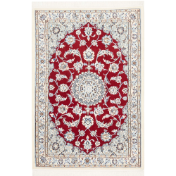 Nain 9la 101x150 Cm Nain 9la, Persia, Hand-carded Wool And
