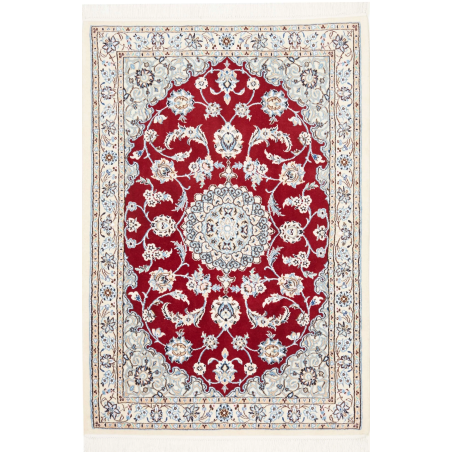 Nain 9la 101x150 Cm Nain 9la, Persia, Hand-carded Wool And