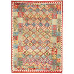 Kilim 205x288 Cm Kilim, Afghanistan, Hand-carded Wool,