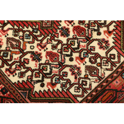 Hand Made Rug Hamadan Persia 71x122 Terracotta