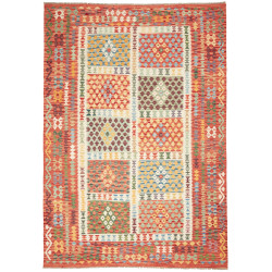 Kilim 207x298 Cm Kilim, Afghanistan, Hand-carded Wool (warp: