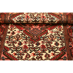 Hand Made Rug Hamadan Persia 71x122 Terracotta