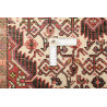 Hand Made Rug Hamadan Persia 71x122 Terracotta