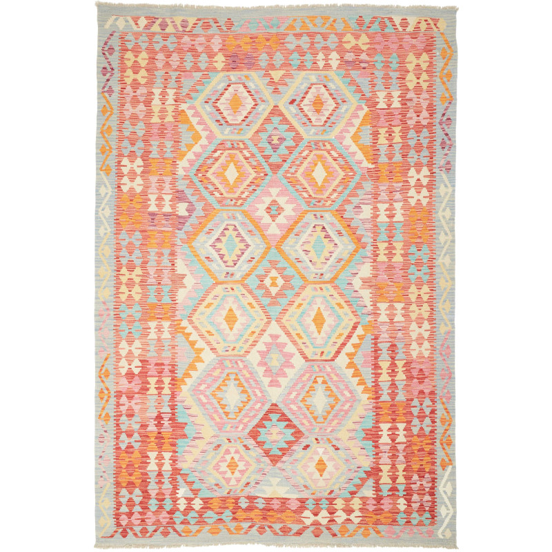 Kilim 169x253 Cm Kilim. Afghanistan. Hand-carded Wool (warp: