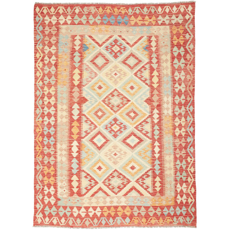 Kilim 174x242 Cm Kilim Afghanistan Hand-carded Wool (warp: