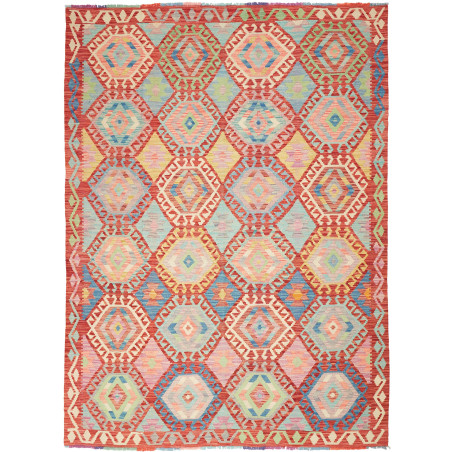Kilim 179x242 Cm Kilim Afghanistan Hand-carded Wool (warp:
