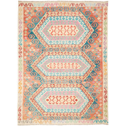 Kilim 181x243 Cm Kilim Afghanistan Hand-carded Wool