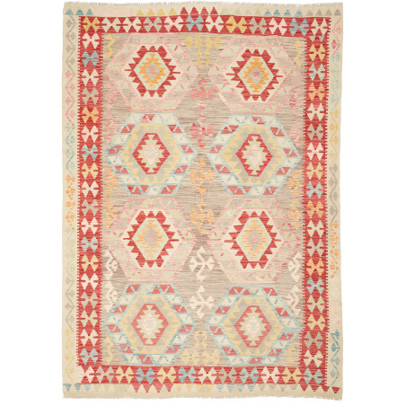 Kilim 176x246 Cm Kilim Afghanistan Hand-carded Wool (warp: