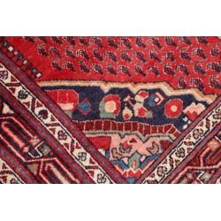 Hand Made Rug Hamadan Persia 115x480 Red Blue