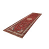 Hand Made Rug Hamadan Persia 113x410 Red Ivory