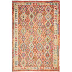 Kilim 207x293 Cm Kilim Afghanistan, Hand-carded Wool (cotton