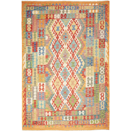 Kilim 200x292 Cm Kilim Afghanistan Hand-carded Wool
