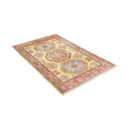 Rug Kazak Co 97x150 Warm Yellow Terracotta Red
