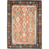 Kilim 209x287 Cm Kilim Afghanistan, Hand-carded Wool, Cotton